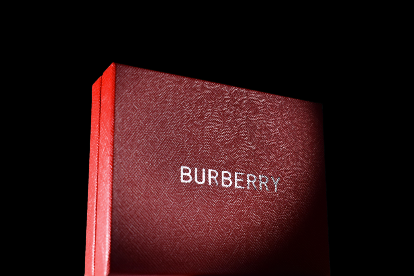 Burberry Men's Black Leather Bifold Wallet - Premium Grained Leather with Embossed Logo - Luxury Designer Wallet with Gift Box
