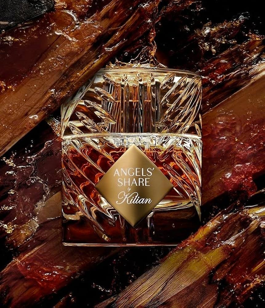 Angels' Share by Kilian Eau de Parfum - Luxury Crystal Cut Bottle - Premium Niche Fragrance 50ml - Designer Perfume with Refillable Bottle