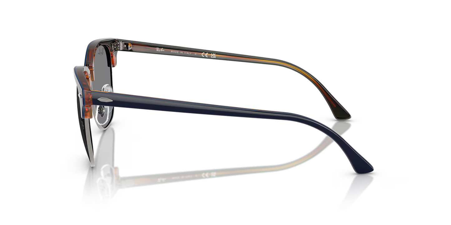 Ray-Ban Clubmaster Sunglasses – Iconic Retro Style with Modern Luxury (BLACK)