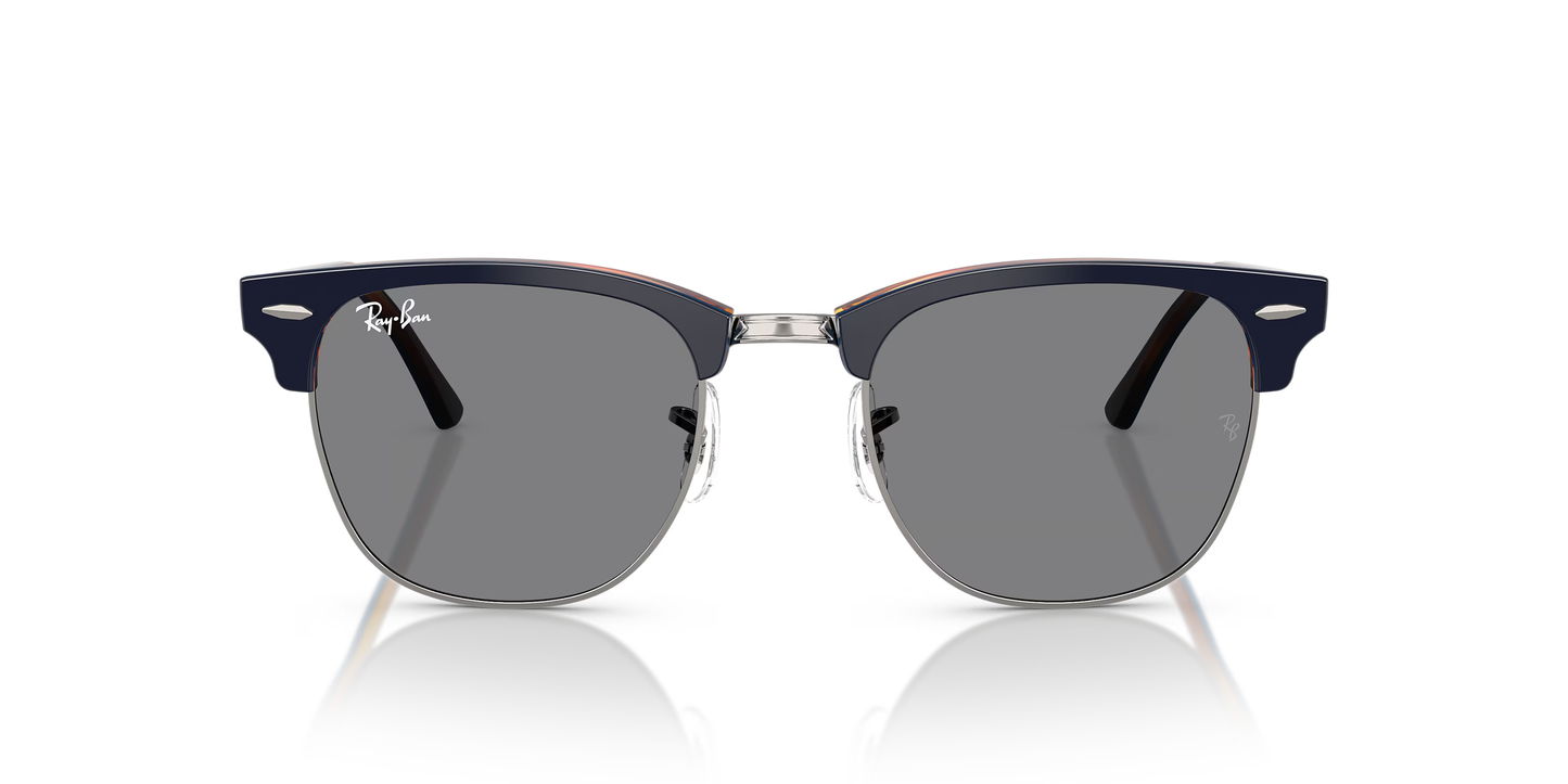 Ray-Ban Clubmaster Sunglasses – Iconic Retro Style with Modern Luxury (BLACK)