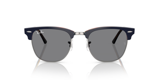 Ray-Ban Clubmaster Sunglasses – Iconic Retro Style with Modern Luxury (BLACK)